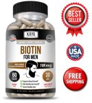 MEN’S Biotin Promotes Beard Growth, Hair Growth, Healthy Skin, Metabolic Booster