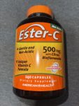 Ester-C 500mg With Bioflavonoids by American Health – 240 Capsules