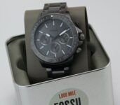 NEW AUTHENTIC FOSSIL BANNON MULTIFUNCTION SMOKE CHRONOGRAPH BQ2491 MEN’S WATCH