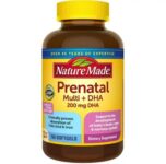 Nature Made Prenatal MULTI + DHA 200mg 150 Softgels – FREE SHIPPING. EXP 4/2024