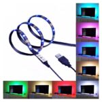 LED Light Strip RGB Colorful Lamp Background Waterproof USB Lighting 5V with Control Magical Mirage 5050 Flexible Tape Diode m5