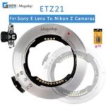 Gabale Megadap ETZ21 Camera Lens Adapter Ring Auto-Focus For Sony FE Lens To Nikon Z Mount Camera ZFC Z5 Z50 Z6 Z50 Z6 II Z7 II