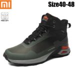 Xiaomi Boots Men Warm Plush Non-slip Snow Boots Men’s High Quality Outdoor Waterproof Camouflage Trekking Hiking Shoes Mountain