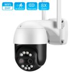 8MP 4K IP Camera WiFi Security CCTV Camera Dual-Lens Color Night Vision 4MP 2K 8X Digital Zoom IP66 Outdoor Surveillance Camera