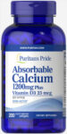 Puritan’s Pride Absorbable Calcium 1200 mg with Vitamin D3 1000 IU -200 Softgels