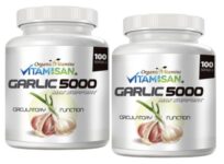 GARLIC EXTRACT 5000 Supplement Pills For Heart Cholesterol High Blood Health 200