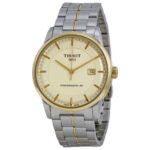 Tissot Powermatic 80 Ivory Dial Men’s Watch T0864072226100