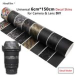 Universal 60mmx1.5m Lens Decal Skin for Sony Lens for Canon Lens for Nikon Lens Stickers Protector Anti-scratch Cover Film