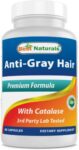 Best Naturals anti gray hair formula, 60 Count