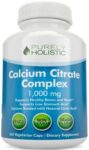 ​Calcium Citrate 1000mg 365 Vegan Capsules not Tablets Healthy Bones and Teeth