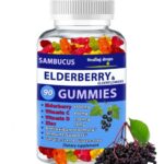 Elderberry Gummies with Zinc Vitamin C, D – Sambucus Elderberry Gummies for Kids