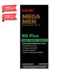 GNC Mega Men® 50-Plus One Daily Multivitamin, 60 Tablets, Vitamin and Mineral Su