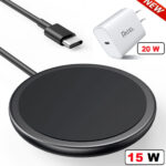 For iPhone 14 13 12 Pro Max MagSafe Wireless Charger Magnetic Fast Charging Pad