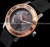 Invicta Men SPECIALTY ROSE GOLD GUNMETAL BLACK Dial Strap 45mm Stylish Watch