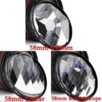 KnightX Camera Filter Kaleidoscope Special Effects Prism Photography Accessories DSLR Lens Prisma DSLR for Canon Nikon Sony