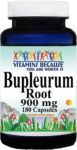 Vitamins Because Bupleurum Root 900 mg Immune Support 180 Capsules