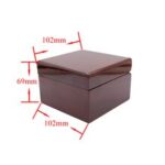 CARLYWET Wholesale Fashion Luxury Wood Watch Box Jewelry Storage Case Gift Box With Pillow For Rolex Omega IWC Breitling Tudor