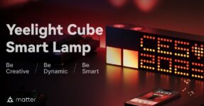 Yeelight debuts a new Cube Smart Lamp that’s compatible with HomeKit through the Matter Standard