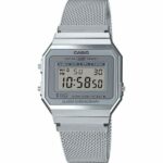 Casio Collection Watch A700WEM-7AEF Unisex Silver Stopwatch