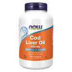 NOW FOODS Cod Liver Oil 650 mg – 250 Softgels