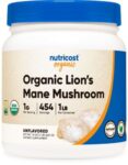 Nutricost Organic Lion’s Mane Mushroom Powder 1 LB