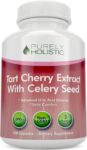 Tart Cherry Extract With Celery Seed 1000mg 180 Vegetarian Capsules not Tablets