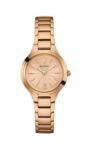 Bulova Classic Women’s Quartz Rose Gold Tone Dial 28mm Watch 97L151