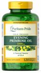 Puritan’s Pride Evening Primrose Oil 1300 mg with GLA – 120 Softgels