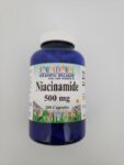 Vitamins Because Niacinamide 500 mg 200 Capsules