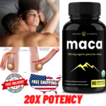 Maca Root Capsules 2100mg 180 Pills Peruvian High Maca Complex for Men and Women