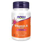 NOW FOODS Vitamin A 25,000 – 100 Softgels