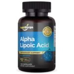 NutriPeeps Alpha Lipoic Acid, 650 mg, 120 Capsules Sugar Metabolism, Antioxidant