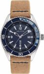 Nautica Men’s Urban Surf NAPUSF909 Brown Leather Quartz Fashion Watch