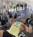 The Rock Challenged Instagram to His Chest and Back Workout