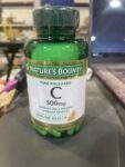 Nature’s Bounty Vitamin C, Immune Support, 500mg, Capsules, 100 Ct  EXP   7/2023