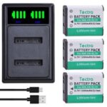 1200mAh EN-EL19 ENEL19 Battery + LCD Dual Charger for Nikon Coolpix S32 S33 S100 S2500 S2750 S3100 S3200 S3300 S3400 S3500 S4100