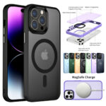 For iPhone 14 Pro Max/14 Pro/13 Pro Max/12 Magnetic MagSafe Slim Hard Case Cover