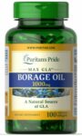 Puritan’s Pride Borage Oil 1000 mg – 100 Softgels