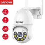 Lenovo 3MP PTZ WIFI IP Camera Audio CCTV Surveillance Outdoor 4X Digital Zoom Night Full Color Wireless Waterproof Security