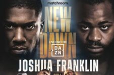 Watch the Anthony Joshua vs Jermaine Franklin live stream