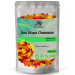 Sea Moss Gummies – Irish sea Moss raw Organic Bladderwrack, Burdock Root – Vegan