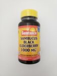 Sundance Vitamins Sambucus Black Elderberry 1000 mg 100 Capsules