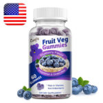 Fruits & Veggies 60 Fruit & Veggie Supplement Gummies Vitamins & Minerals 60PCS