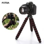 FOTGA Large Octopus Spider Flexible Tripod Stand 1/4″ 3/8″ Screw Mount for Canon Nikon DSLR Camera DV