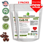 CoQ-10 500mg 120 Softgels Coq10 Co Q10 Coenzyme Heart Support Made in USA