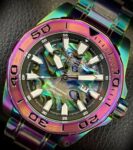 Invicta 36276 Pro Diver Iridescent 48mm Rainbow Bracelet Quartz Steel Watch NEW