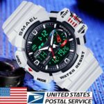 Men Sport Watch Electronic Digital Wristwatch Large Dial Gift Watches SMAEL