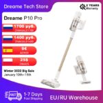 Dreame P10 Pro Vacuum Cleaner For Home 60min 22kPa 130AW Replaceable Battery Lightweight Handheld Wireless Vacuum Home Appliance