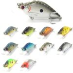 wLure 6.4cm 7g Crankbait Hard Bait Carp Fly Fishing Fresh Water Sea Insect Bait Fake Lure Fishing Lure C503