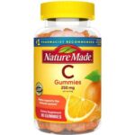 Nature Made Vitamin C Gummies – Tangerine 250 mg 80 Gummies